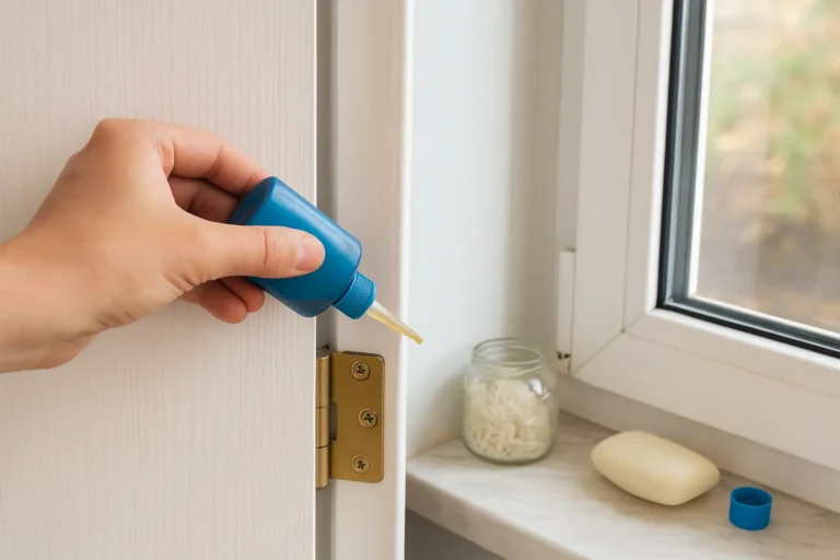 Como Lubrificar Portas e Janelas que Rangem Usando Itens Caseiros